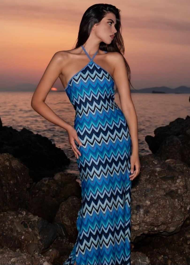 Φόρεμα Maxi Εξώπλατο Missoni