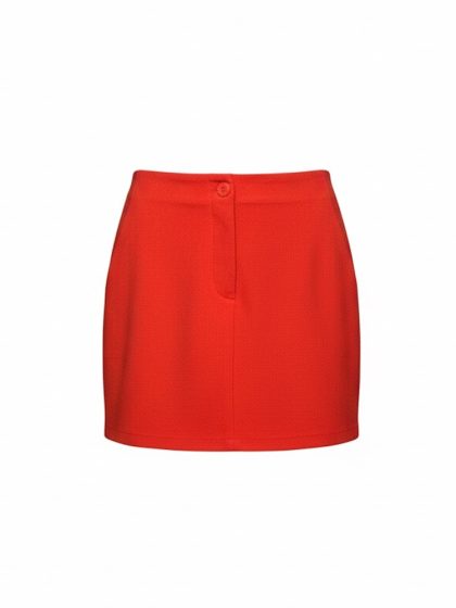 Φούστα Mini Με Τσέπες Ελαστική